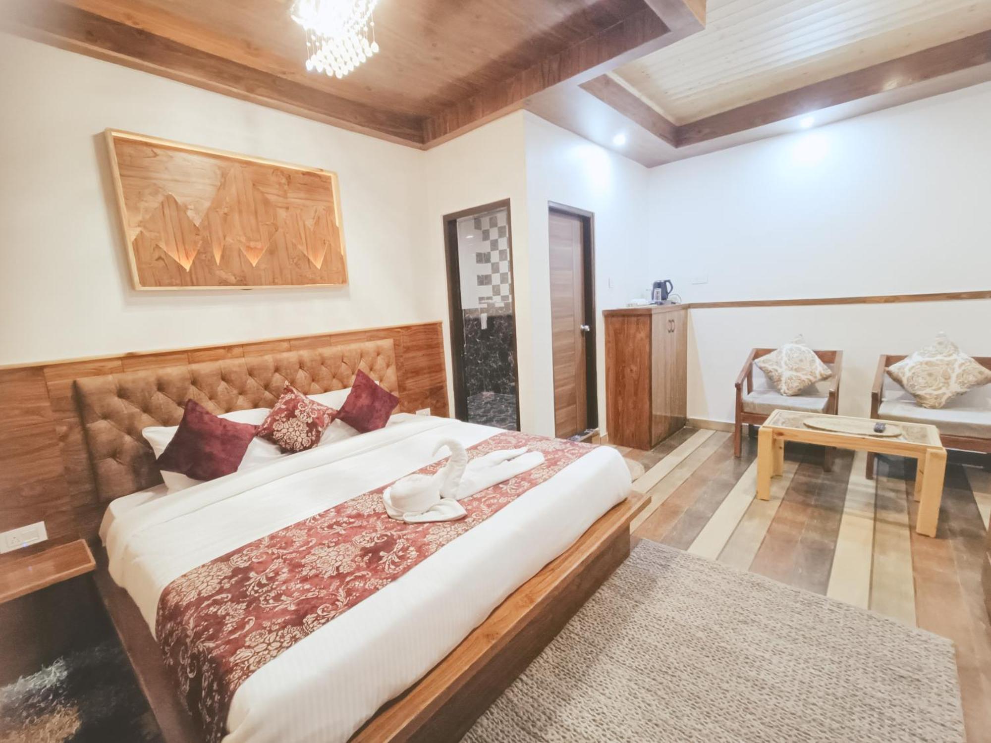 Trimounts-A Boutique Hotel & Wellnes Center In Tirthan Valley Banjār Exteriör bild